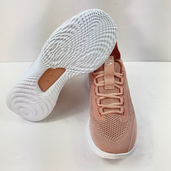 Men’s Under Armour Curry 8 Flow Class-Y Light Pink  3024432-601 SZ Men 7.5 =W 9 - Picture 7 of 9